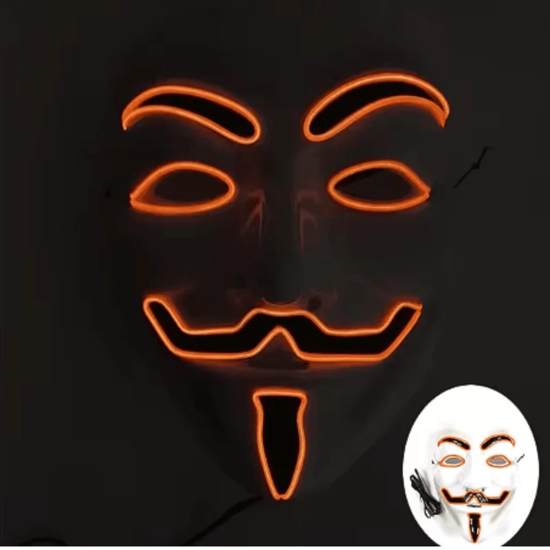 X leuchtende Maske V Vendetta
