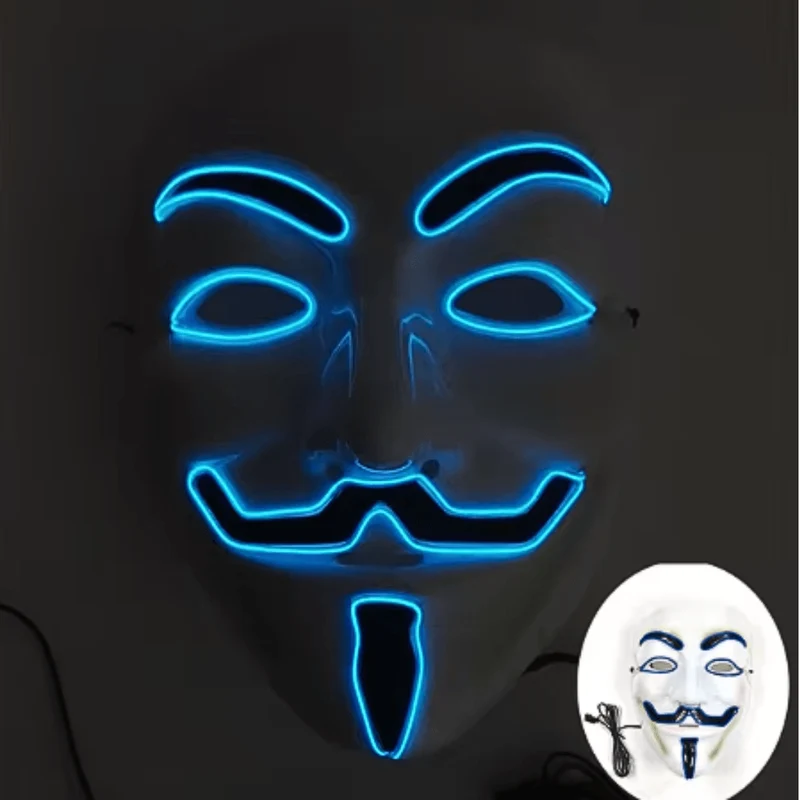 X leuchtende Maske V Vendetta