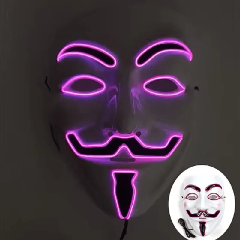 X leuchtende Maske V Vendetta