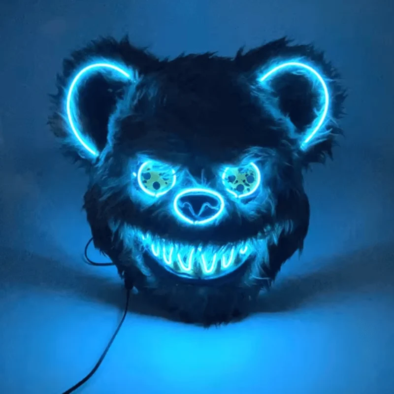 X leuchtende Maske Bär
