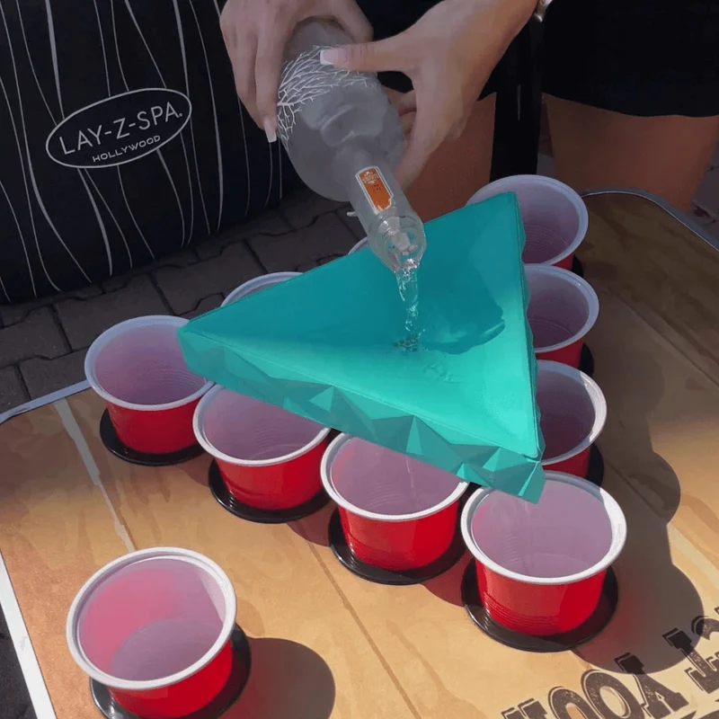 Bierpongbefüller Blau
