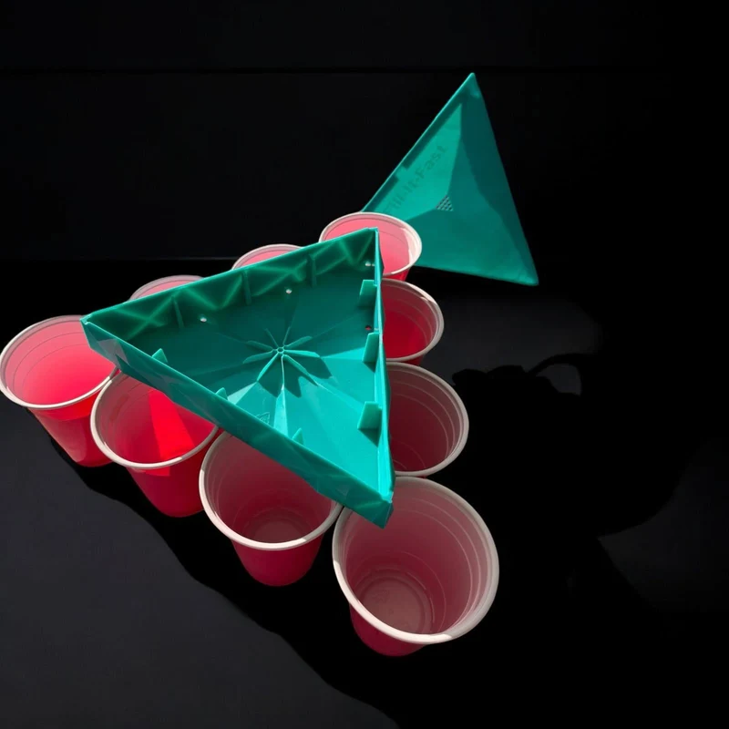 Bierpongbefüller Blau