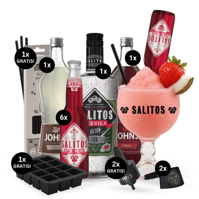 SALITOS Salrita-Cocktail-Paket STRAWBERRY COCOS