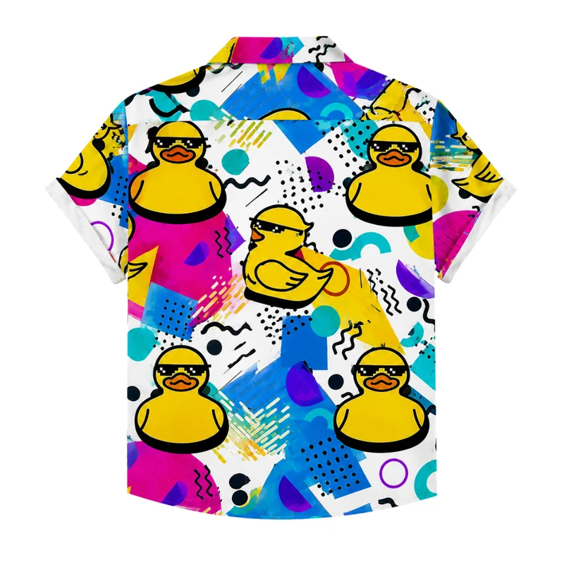 Festival Hemd Herren Crazy Duck