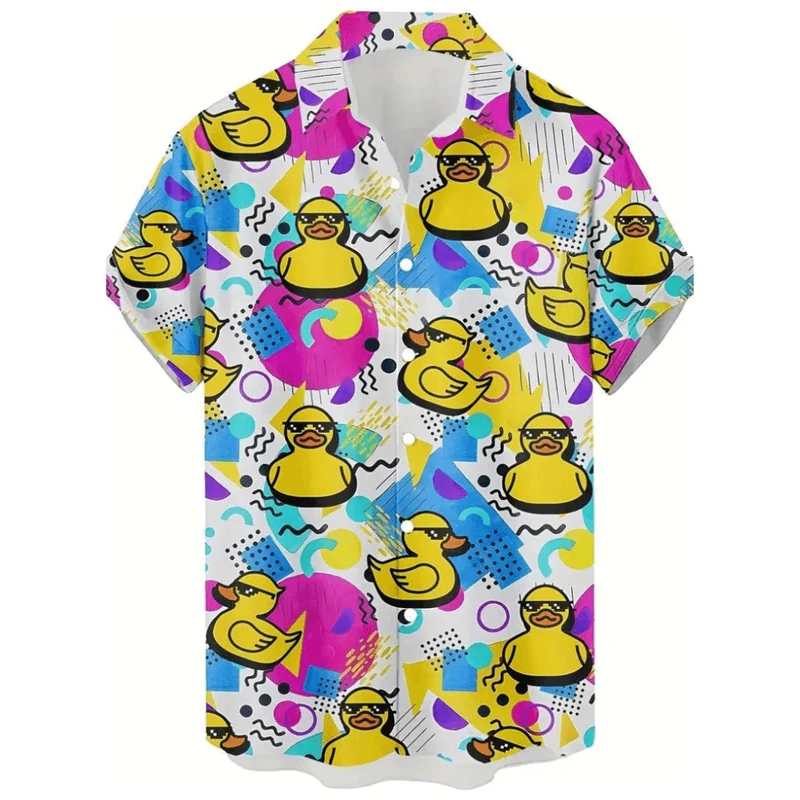 Festival Hemd Herren Duck Party