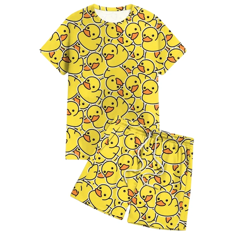 Festival Outfit THE DUCK T-Shirt 2-teilig