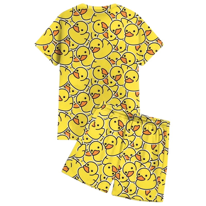 Festival Outfit THE DUCK T-Shirt 2-teilig
