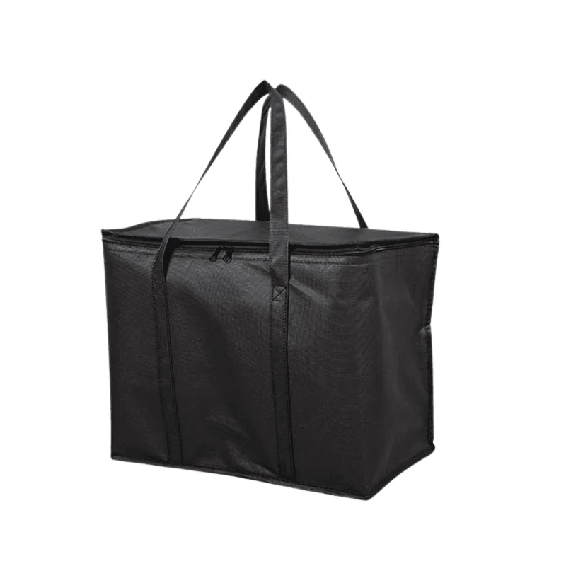 Kühltasche Schwarz mittel in 30cm x 25cm x 25cm