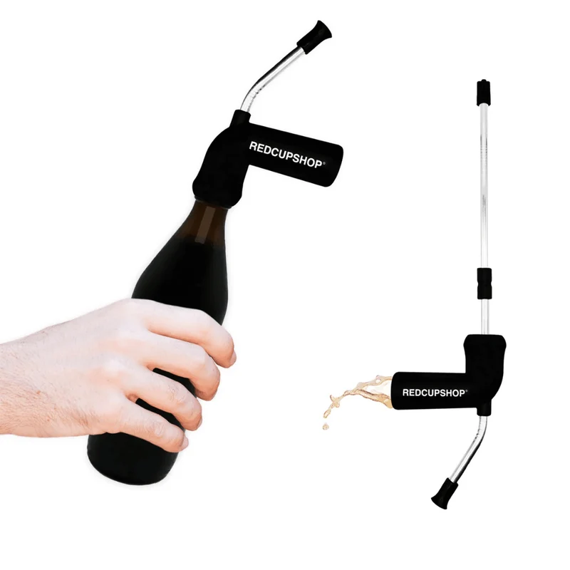 BIER SCHNORCHEL SCHWARZ