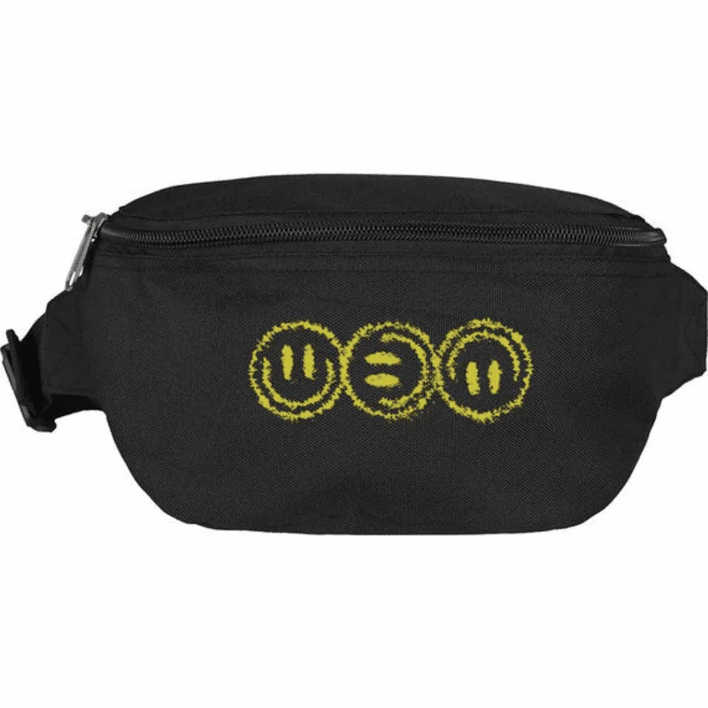 Bauchtasche Smile Schwarz