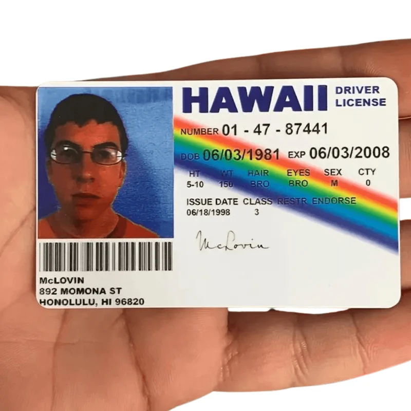 Hackkarte "Mc LOVIN"