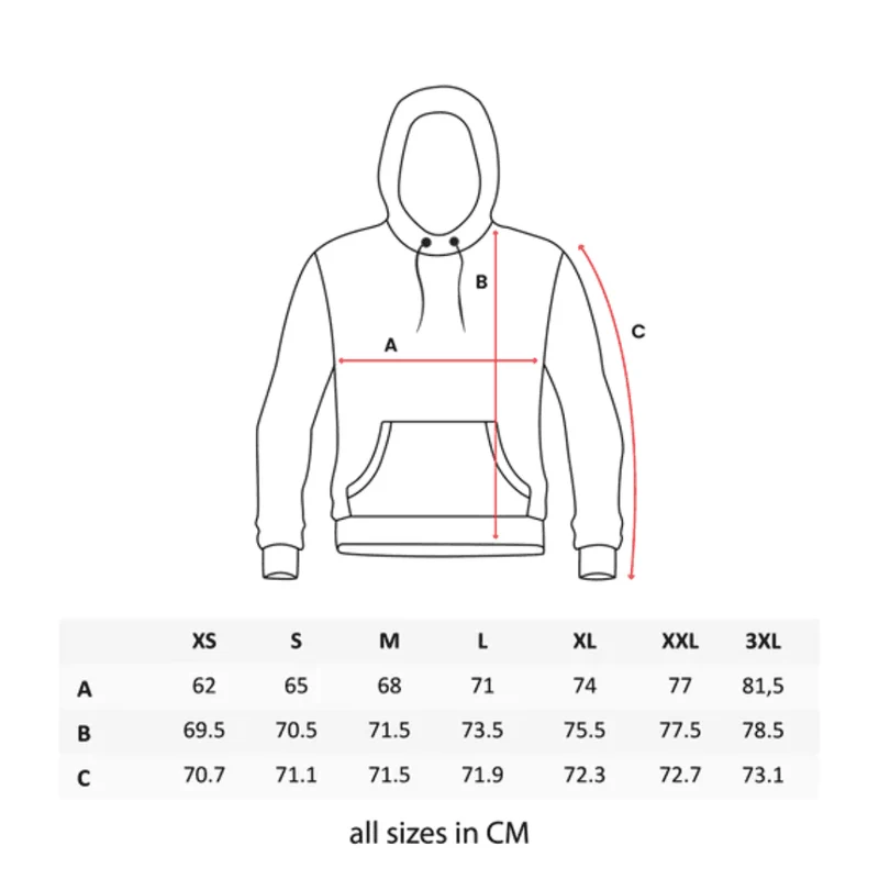Unity Ultra Heavy Hoodie (unisex, schwarz)