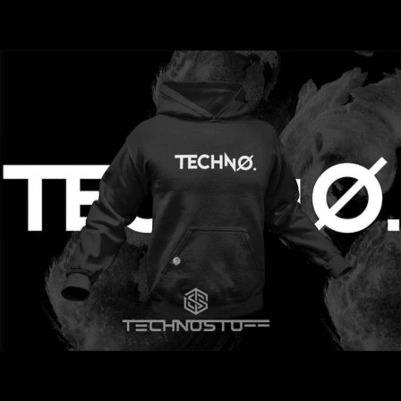 Techno Triangle Premium Hoodie