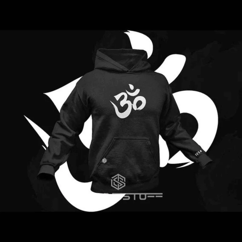 Om Goa Premium Hoodie (schwarz)