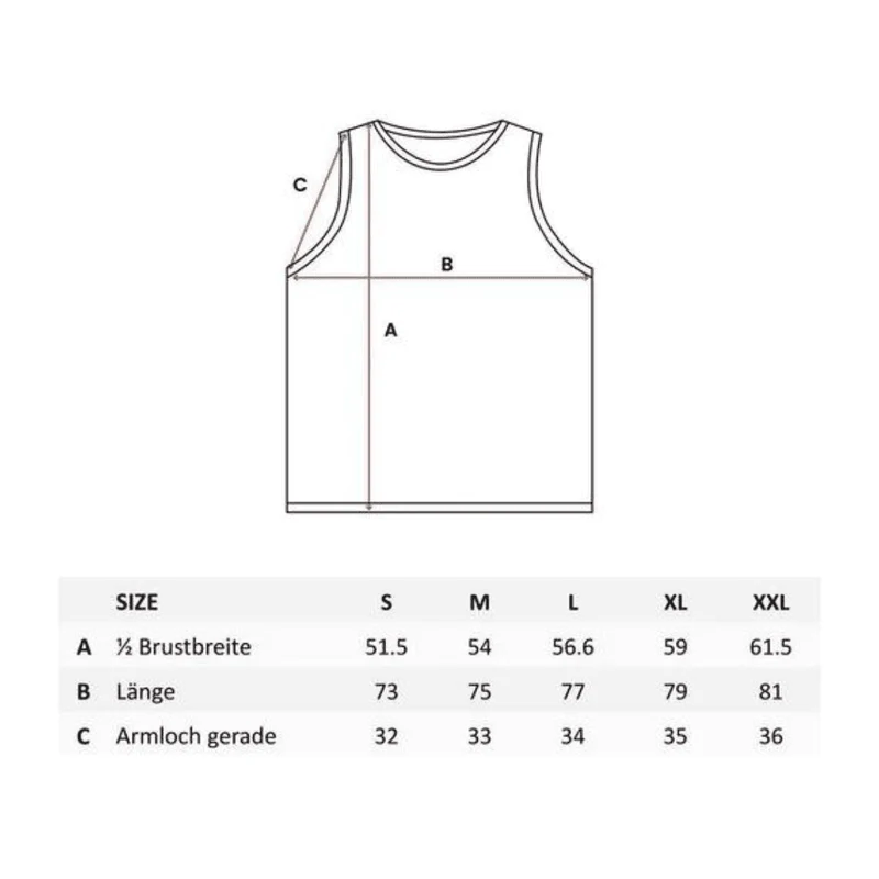 'New Techno' Tank Top (schwarz)