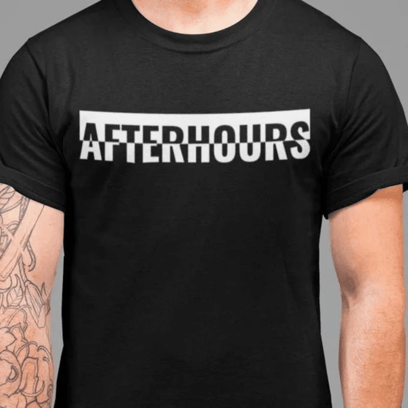 Afterhours T-Shirt (schwarz / unisex)