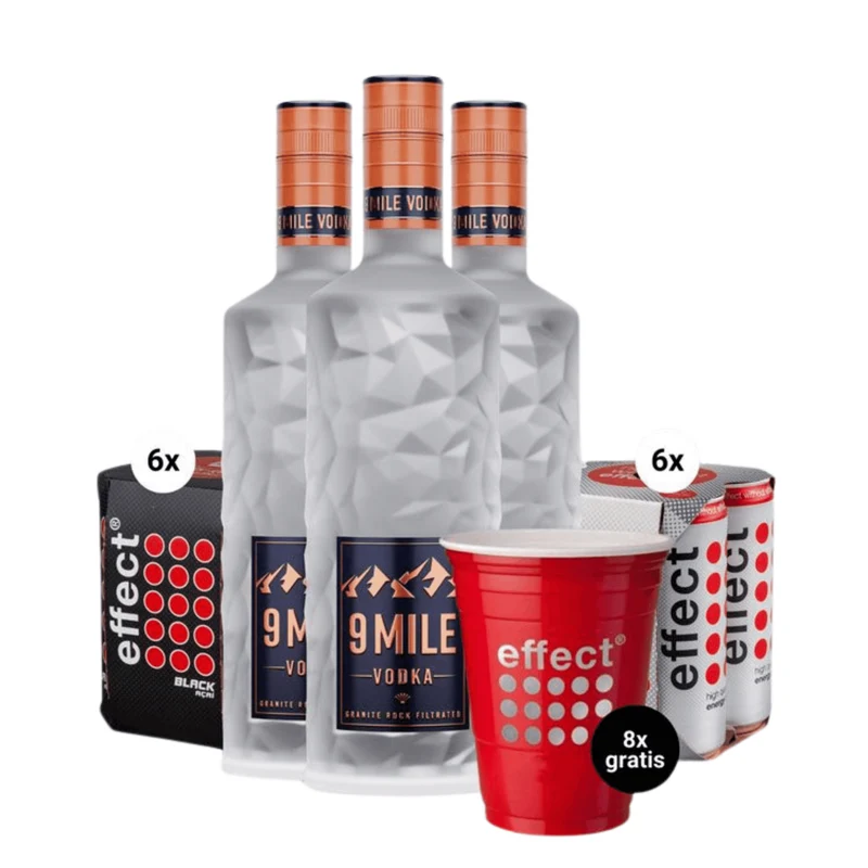 effect® x 9 MILE 4-Pack Combo XL