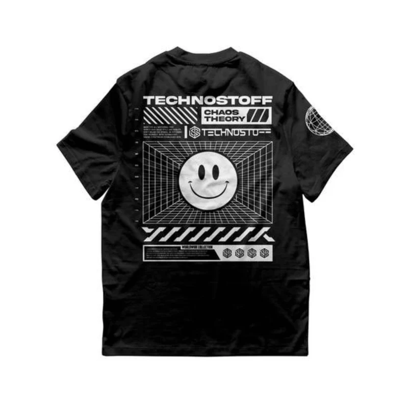 Virtual Rave T-Shirt (oversized, unisex, black)