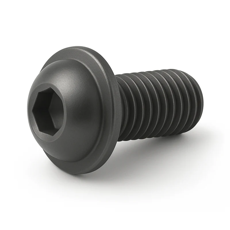 Linsenkopfschraube M8 x 12 mm schwarz | BLACK EDITION | 20 Stück