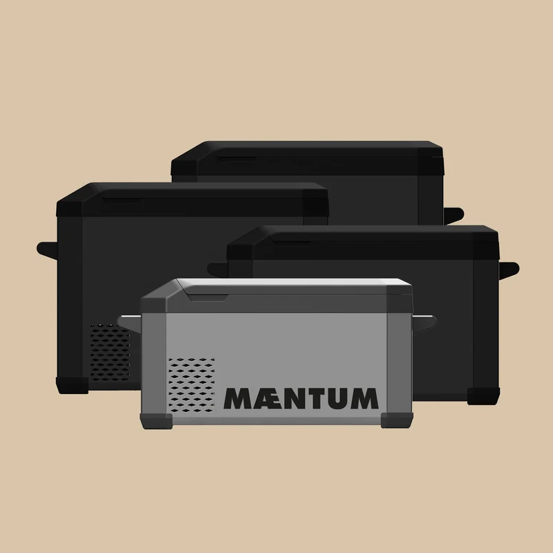 Maentum IceCubeX 25 - Kompressor-Kühlbox, 12/24/230V, 25L