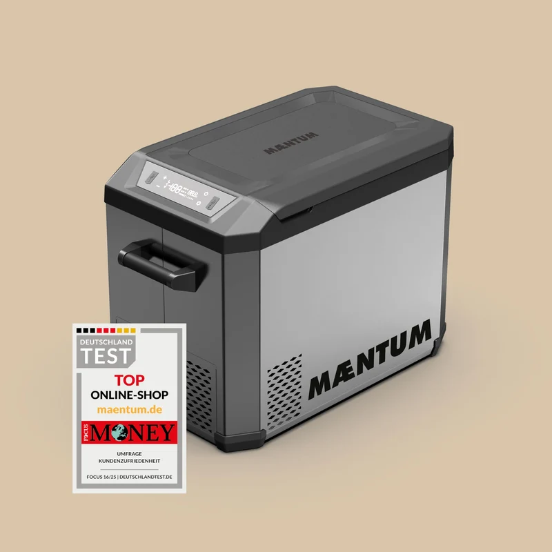 Maentum IceCubeX 40 - Kompressor-Kühlbox, 12/24/230V, 40L
