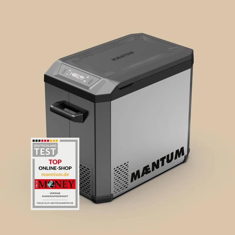 Maentum IceCubeX 50 - Kompressor-Kühlbox, 12/24/230V, 50L