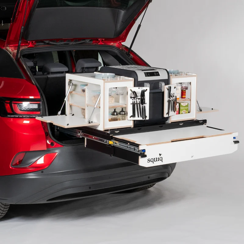 squiq Traveler COMPACT Heckauszug Campingbox für SUV Kombi