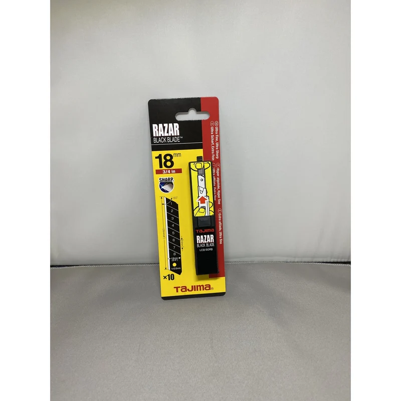 Tajima Razar Black Cutterklingen 18mm 10 Stk.