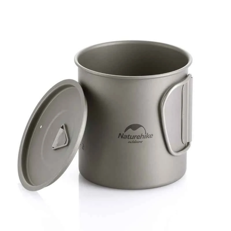 Naturehike Outdoor Ultralight Pure Titanium Cup Bowl