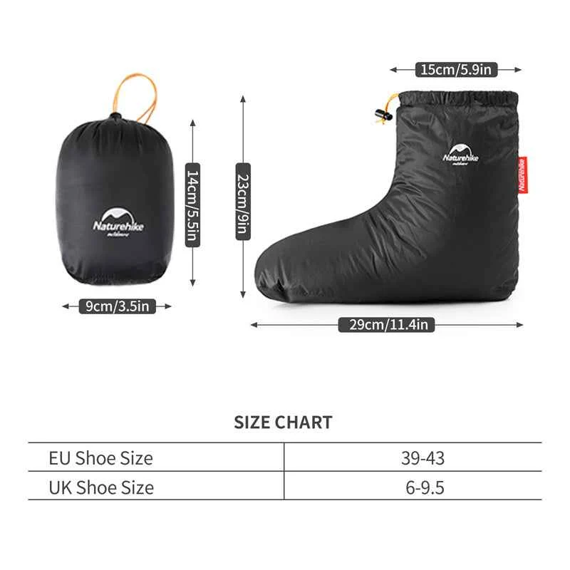 Naturehike Indoor Down Foot Covers