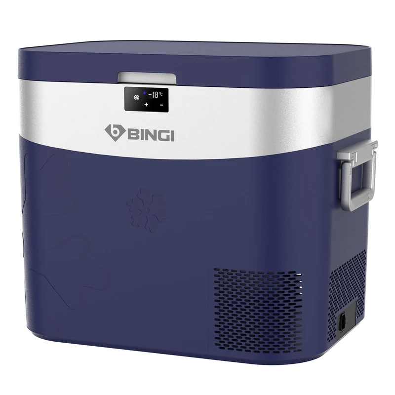 BINGI Kompressor Kühlbox 22L elektrisch für Auto, Camping und Zuhause