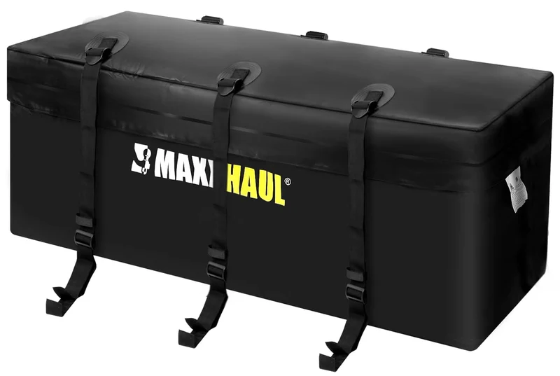 MaxxHaul 70209 Softshell-Gepäcktasche für Anhängerkupplung, schwarz