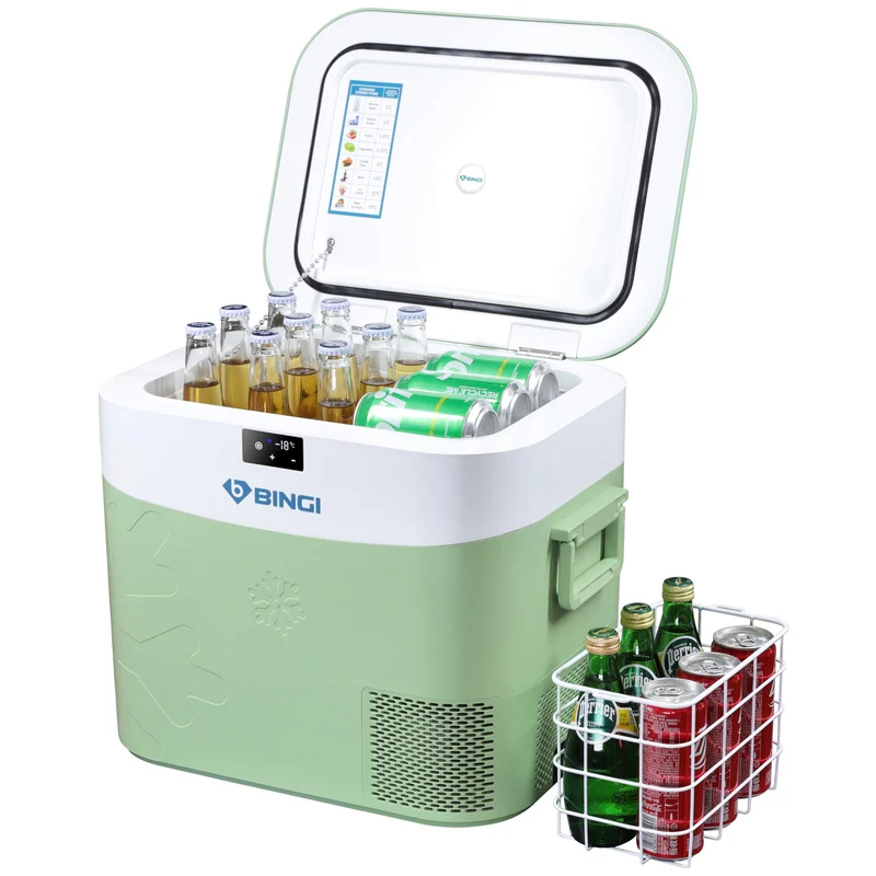 BINGI Kompressor-Kühlbox 22 Liter, 12/24 V und 230 V, HC-22P2
