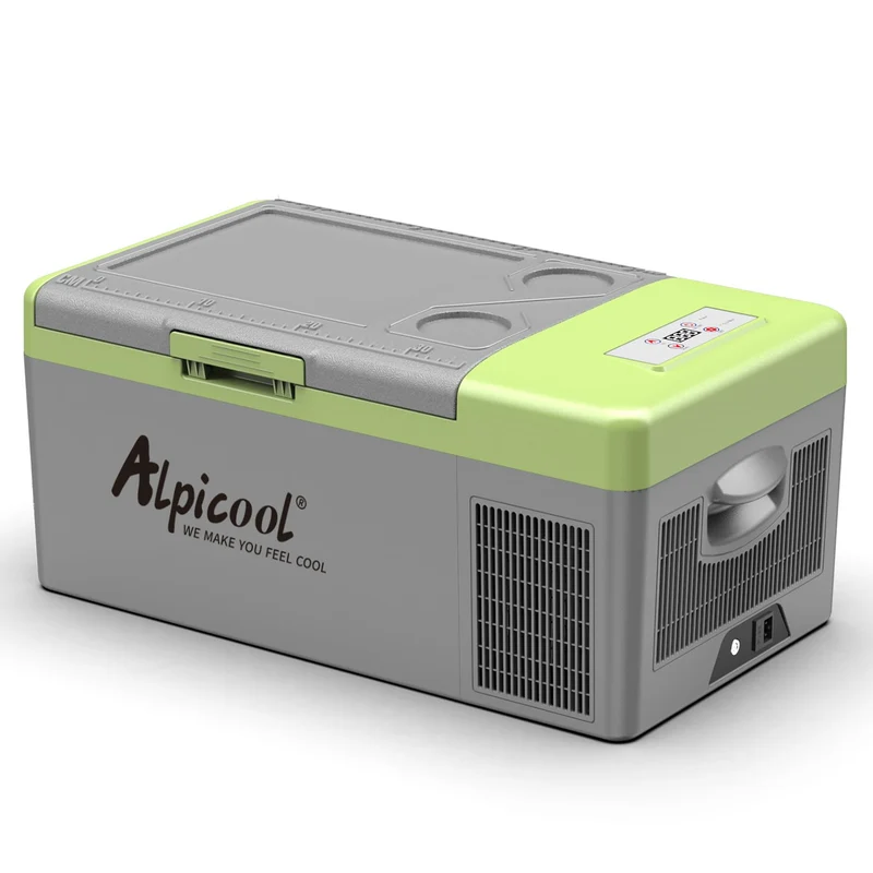 Alpicool Y16T Kompressor-Kühlbox 15 L 12 V für Auto, LKW und Boot