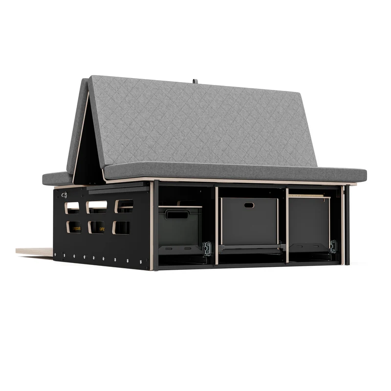 BENCH2 Komplettset inkl. Küchenmodul, Wassersystem und Kühlbox