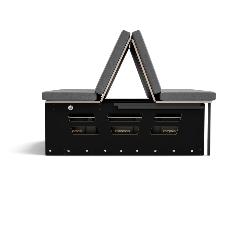 BENCH2 Komplettset inkl. Küchenmodul, Wassersystem und Kühlbox