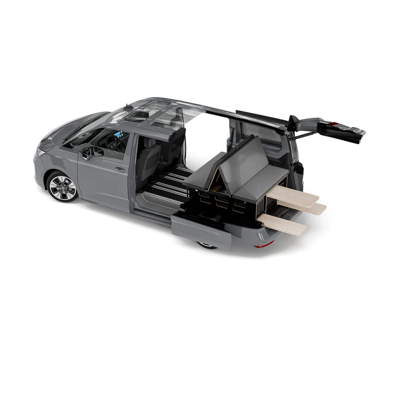BENCH2 Komplettset inkl. Küchenmodul, Wassersystem und Kühlbox