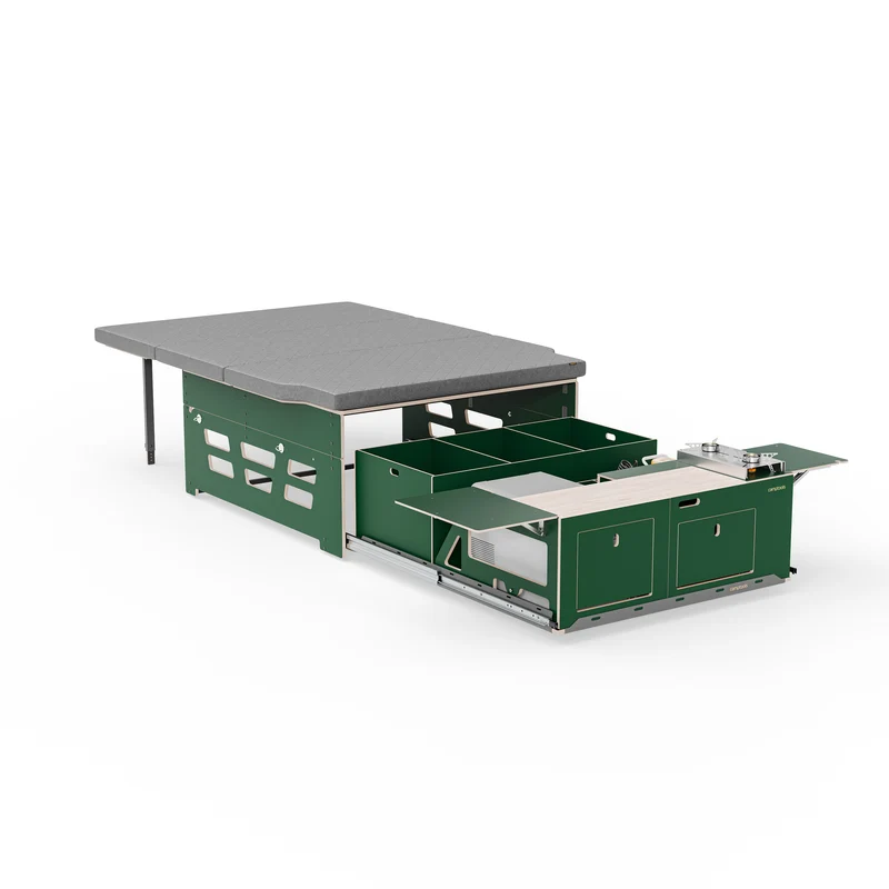 BIGBOX Komplettset inkl. Küchenmodul, Wassersystem und Kühlbox