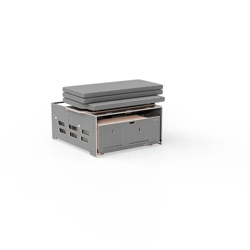 BIGBOX Komplettset inkl. Küchenmodul, Wassersystem und Kühlbox