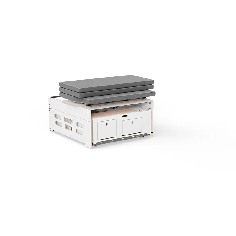 BIGBOX Komplettset inkl. Küchenmodul, Wassersystem und Kühlbox