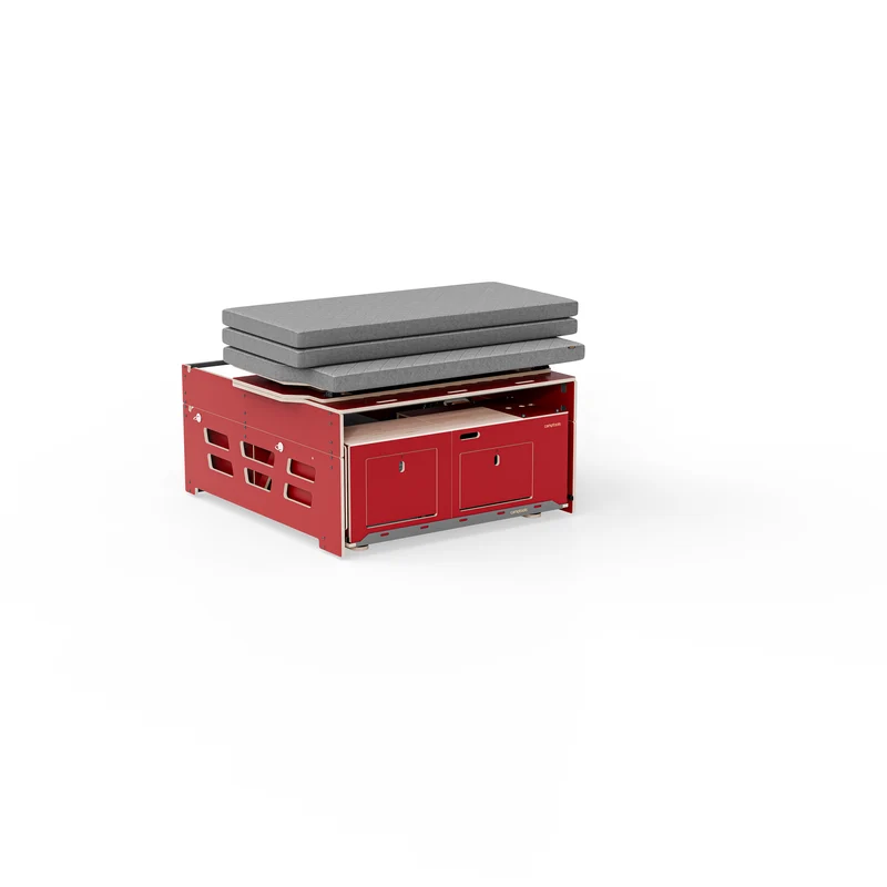 BIGBOX Komplettset inkl. Küchenmodul, Wassersystem und Kühlbox