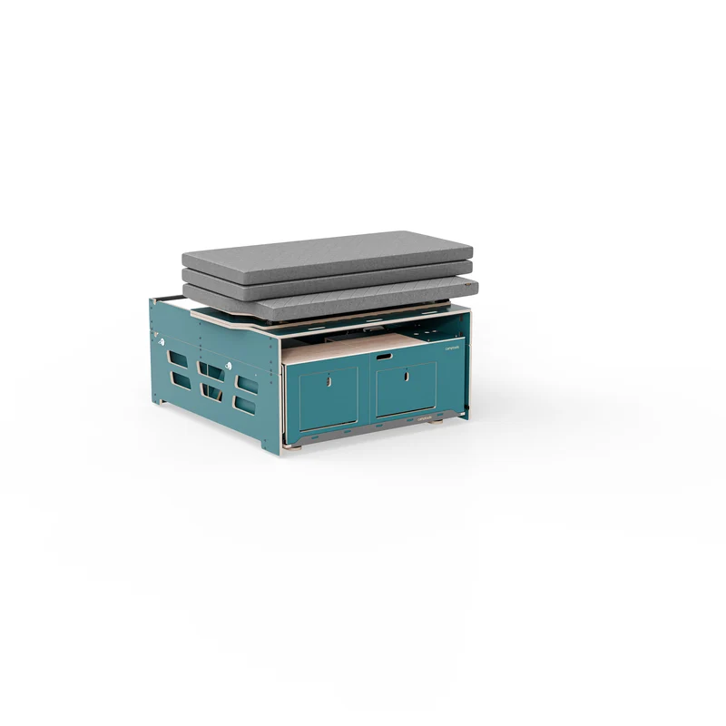 BIGBOX Komplettset inkl. Küchenmodul, Wassersystem und Kühlbox