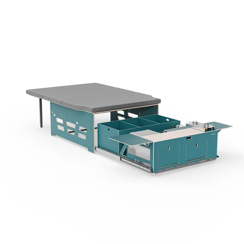 BIGBOX Komplettset inkl. Küchenmodul, Wassersystem und Kühlbox