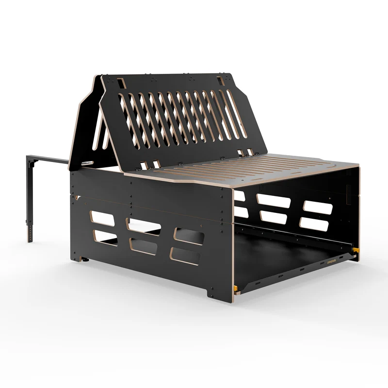 BIGBOX Bettset mit Heckauszug und Matratze