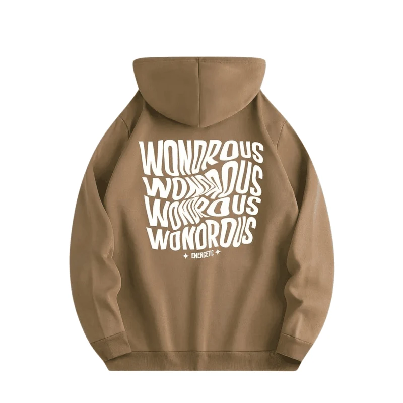 Hoodie "WONDROUS ENERGETIC"