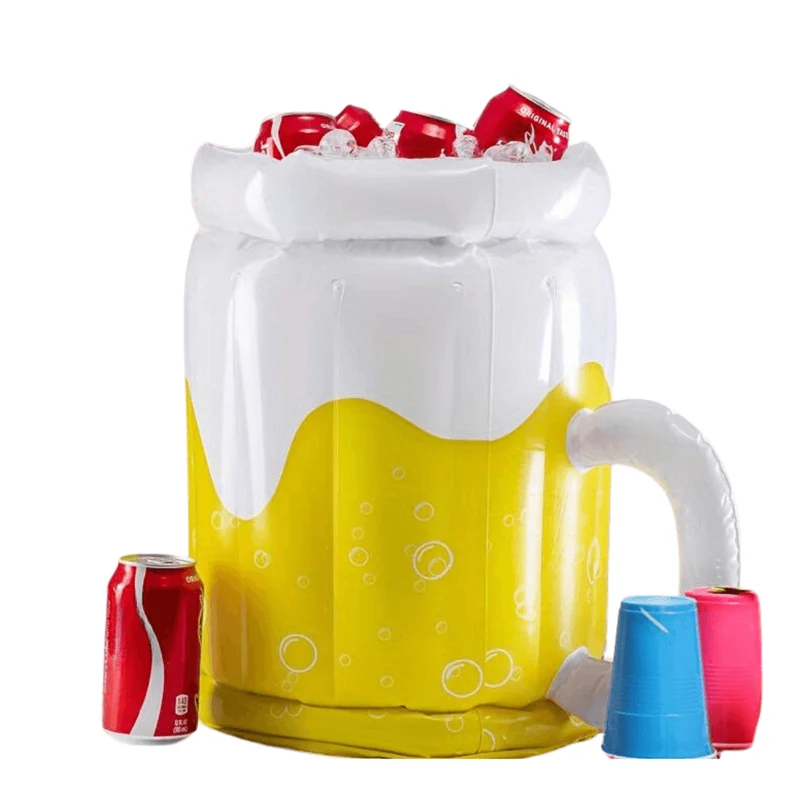 Aufblasbarer Bier-Eiskübel