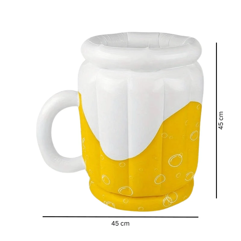 Aufblasbarer Bier-Eiskübel