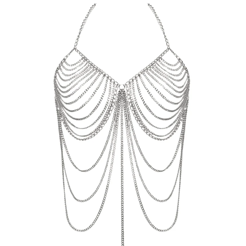 Neckholder- Top aus Ketten