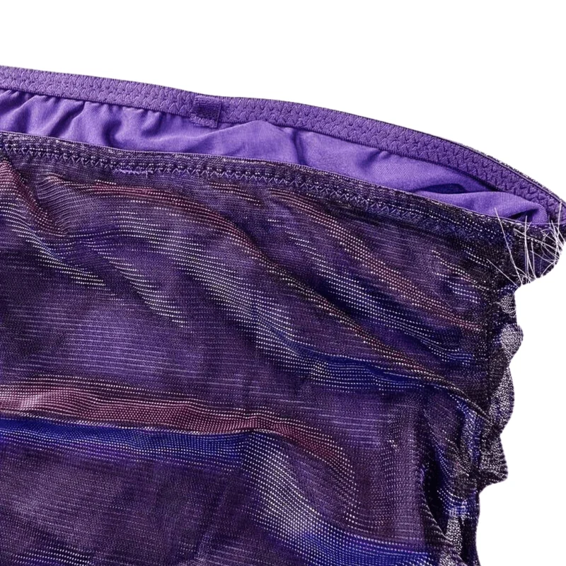 Holografischer Netz- Rock Übergröße