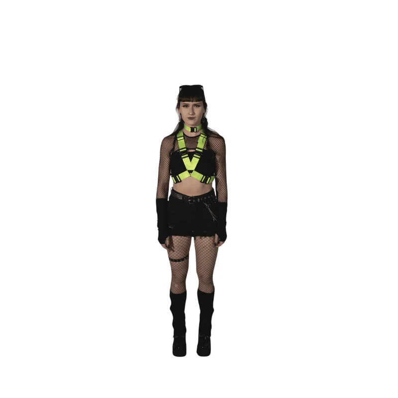 NDMAxGINA Alicia Harness -Lime Green